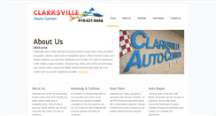 Desktop Screenshot of clarksvilleautocenter.com